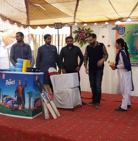 Guests presenting awards at the annual ceremony